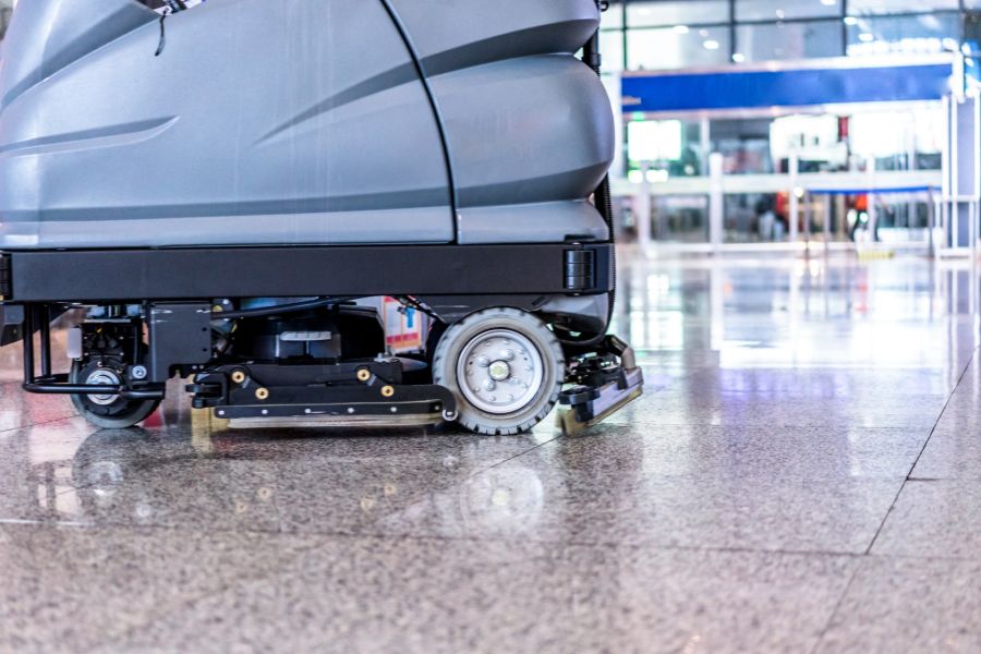 Commercial Floor cleaning by Top Shine Cleaning Service